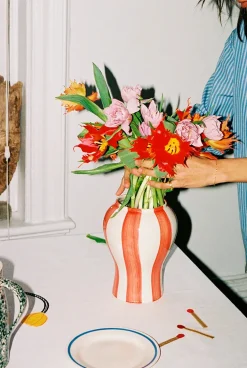 Sobremesa stripe cookie jar fra Hay