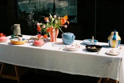 Sobremesa stripe vase fra Hay