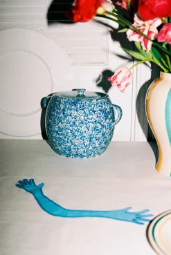 Sobremesa stripe vase fra Hay