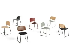 Soft Edge 50 Sled stol fra Hay