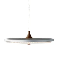 Soleil pendel medium, lys eg, plast skærm fra Le Klint