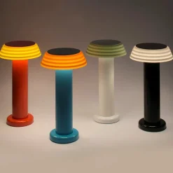 Sowden Light Portable Lamp PL1, black/white