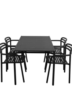 Special Edition Bliss Dining Table 133x81 cm, black fra Cane-line