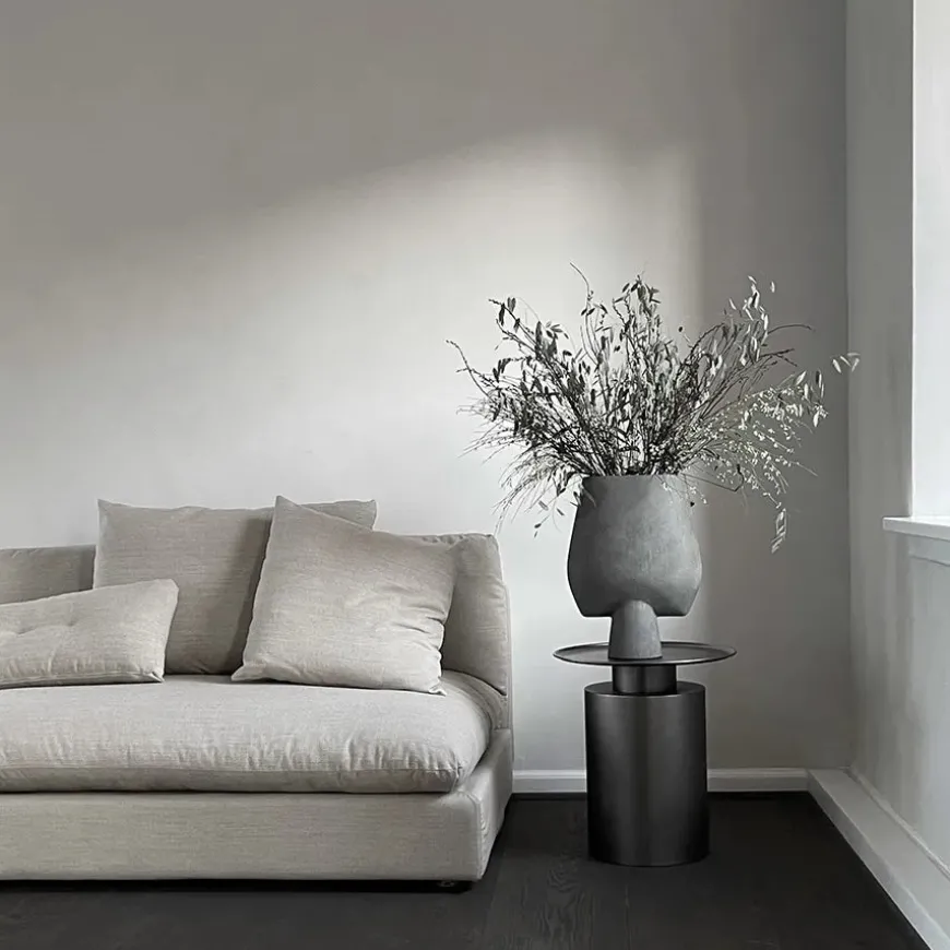 Sphere Vase Square - big, coffee fra 101 Copenhagen