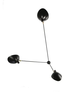 Spider Big Wall Lamp w/3 Fixed Arms af Serge Mouille