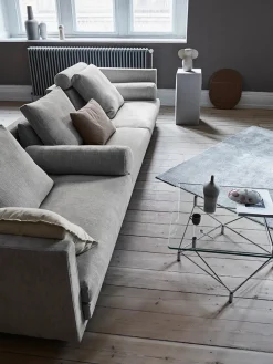 Spider Sofabord 80 x 80 cm, krom stel fra Eilersen