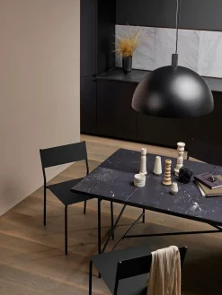 Spisebord 185, grøn marmor fra HANDVÄRK