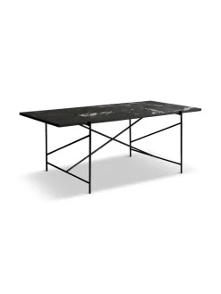 Spisebord 185, sort marmor fra HANDVÄRK