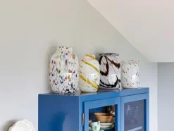 Splash Vase Roll Neck X-Small, coffee and white fra Hay