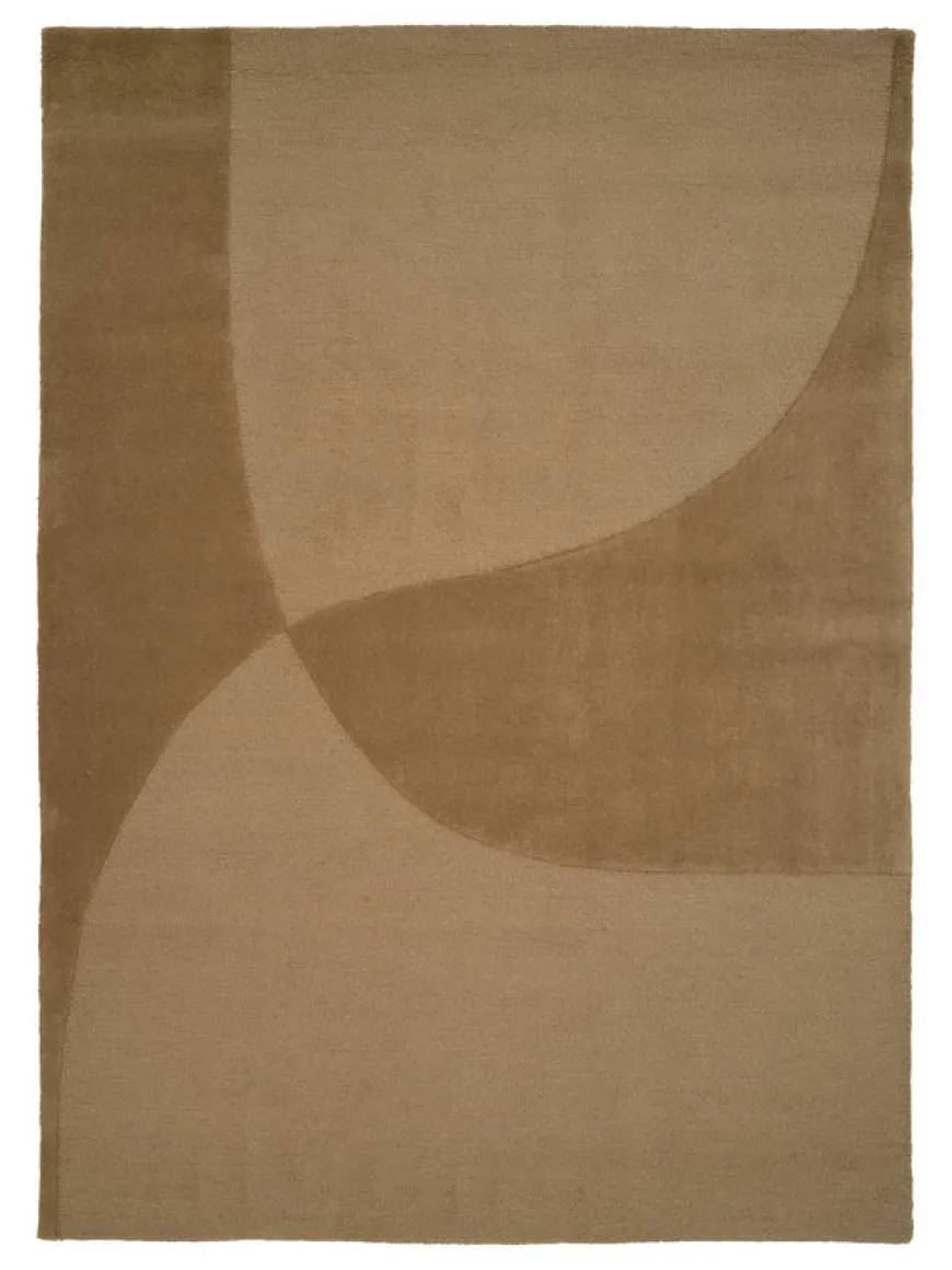 Split Plains Tæppe, White fra Linie Design