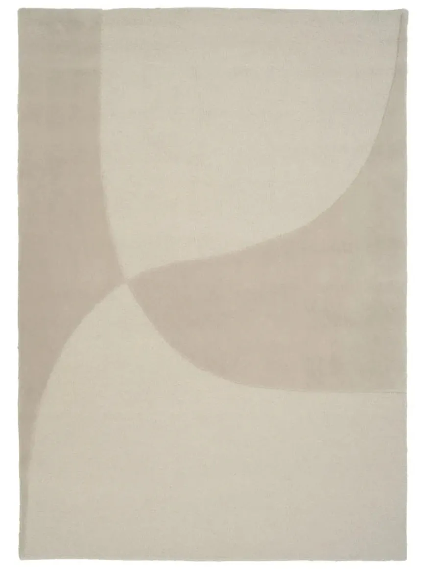 Split Plains Tæppe, White fra Linie Design