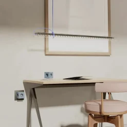 Square 2 Stikdåse med USB, sort fra Avolt