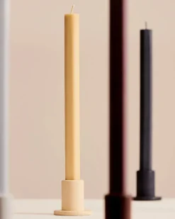 Square Candle 4 Stk., dark fra Hay