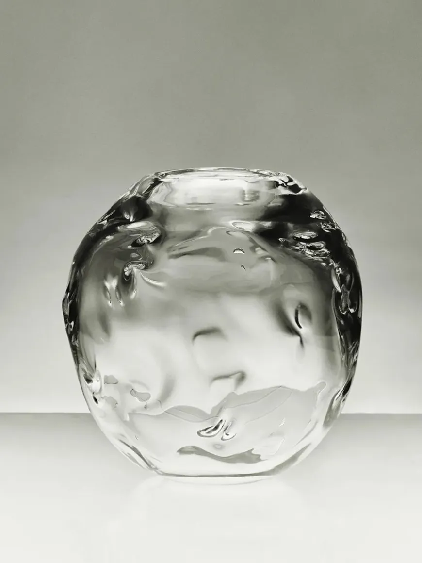 S.R. Vintage Vase Deco Clear fra Louise Roe