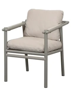 Sticks havestol, taupe aluminium fra Cane-line