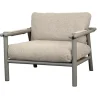 Sticks Loungestol, taupe aluminium fra Cane-line