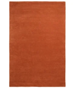 Stille Tufted Rug, red brown fra Ferm Living