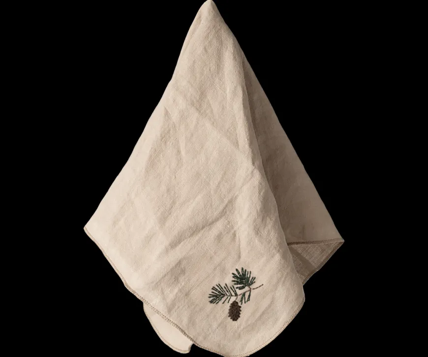 Stofserviet - Grankogle 100% hør fra Maileg