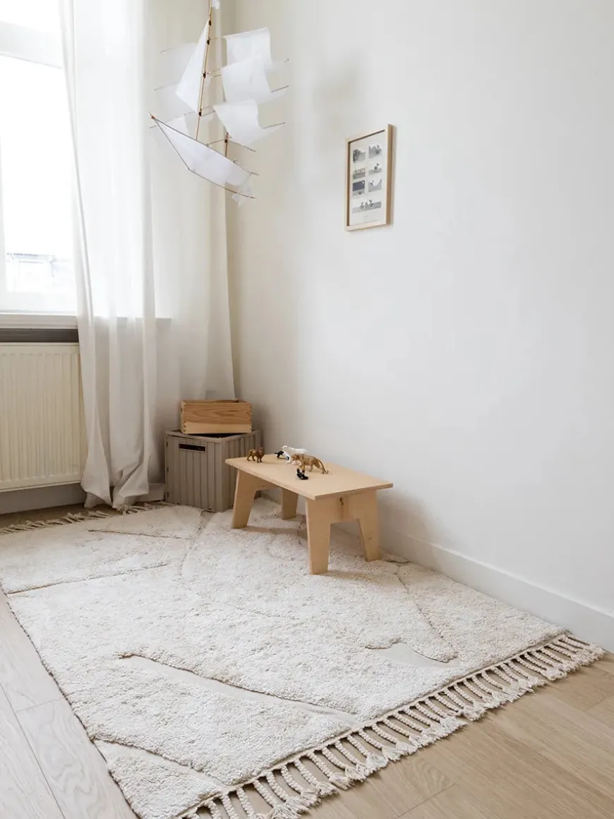 Stone gulvtæppe, 140x200 cm fra Kas Kopenhagen