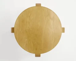 Stool E60, sortlakeret fra Artek