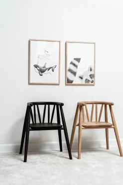 Storm Børnestol, røget eg fra Oaklings