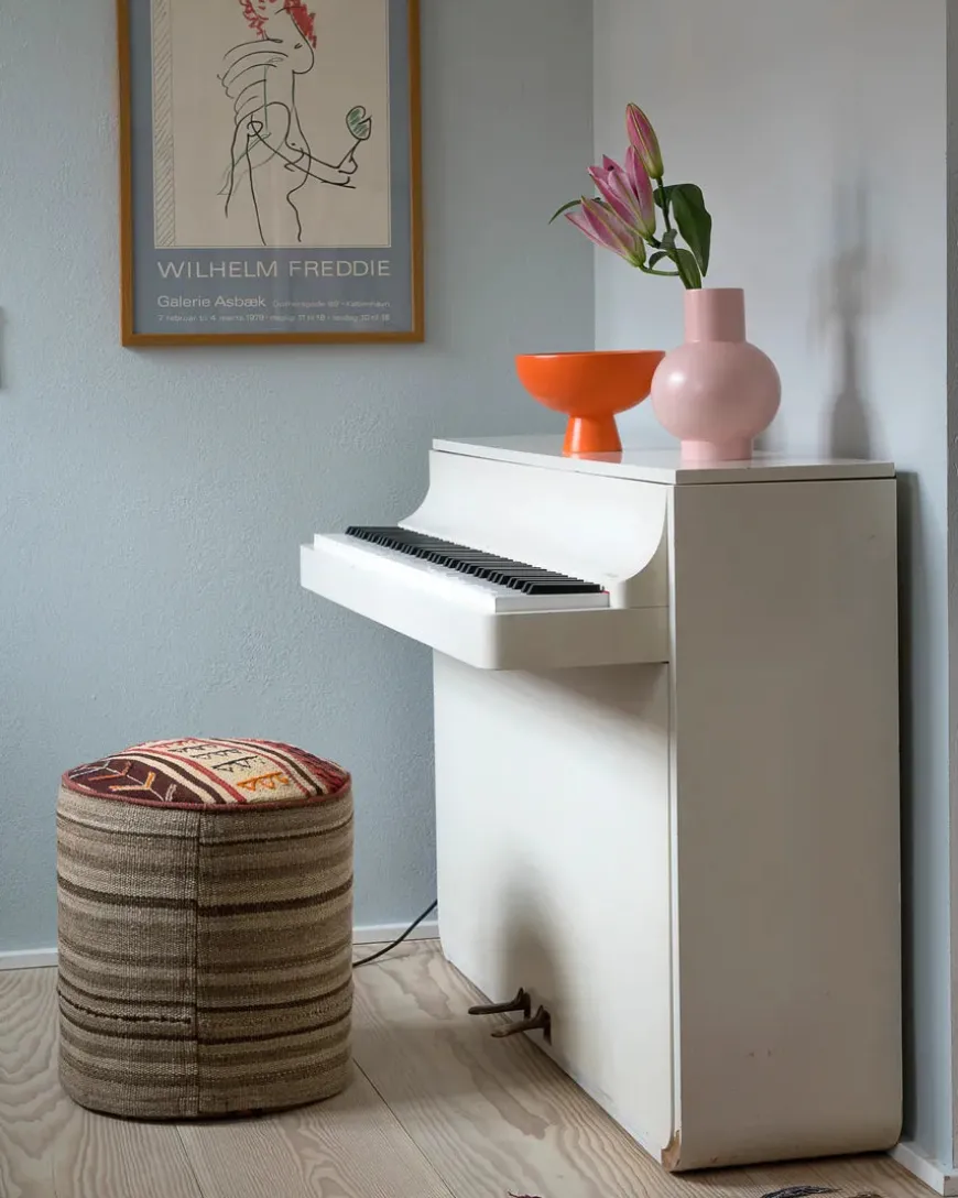 Strøm Skål, coral blush fra raawii