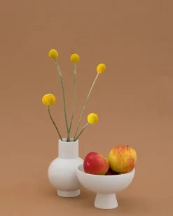 Strøm Skål, vibrant orange fra raawii