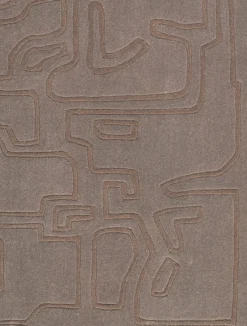 Structures 2.0 Tæppe, Pale Rose fra Massimo