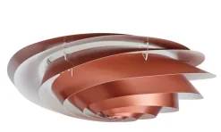 Swirl Loft/væglampe, kobber fra Le Klint