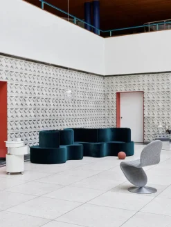 System 1-2-3 spisestol af Verner Panton