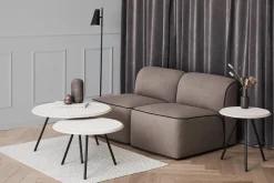 Tact Rug, dark grey fra Woud