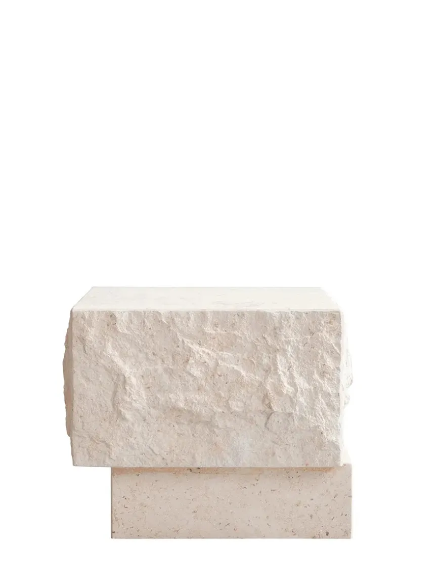Temple Coffee Table Low, limestone fra 101 Copenhagen