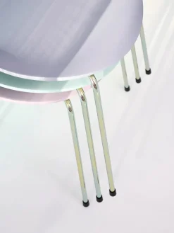 70th Anniversary Edition 3107 Spisebordsstol, 7:14 AM Blue af Arne Jacobsen