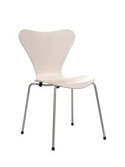 70th Anniversary Edition 3107 Spisebordsstol, 7:14 AM Beige af Arne Jacobsen