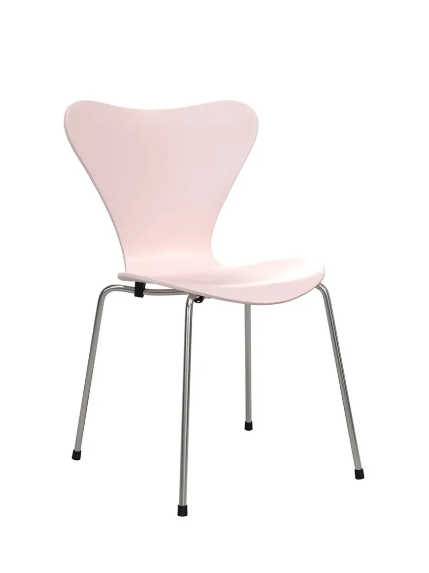 70th Anniversary Edition 3107 Spisebordsstol, 7:14 AM Violet af Arne Jacobsen