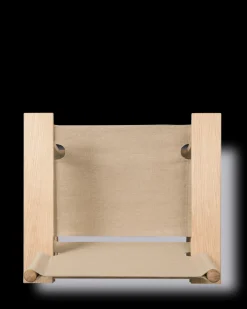 The Canvas Chair, sæbebehandlet eg natur canvas af Børge Mogensen