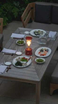 The Muse Portable Lampe, Pomona Red fra Tala