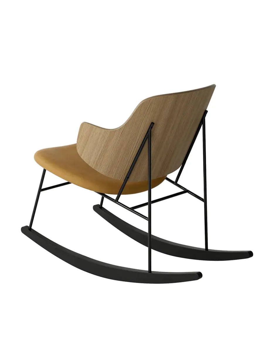 The Penguin Rocking Chair, eg natur/dakar læder fra Audo Copenhagen