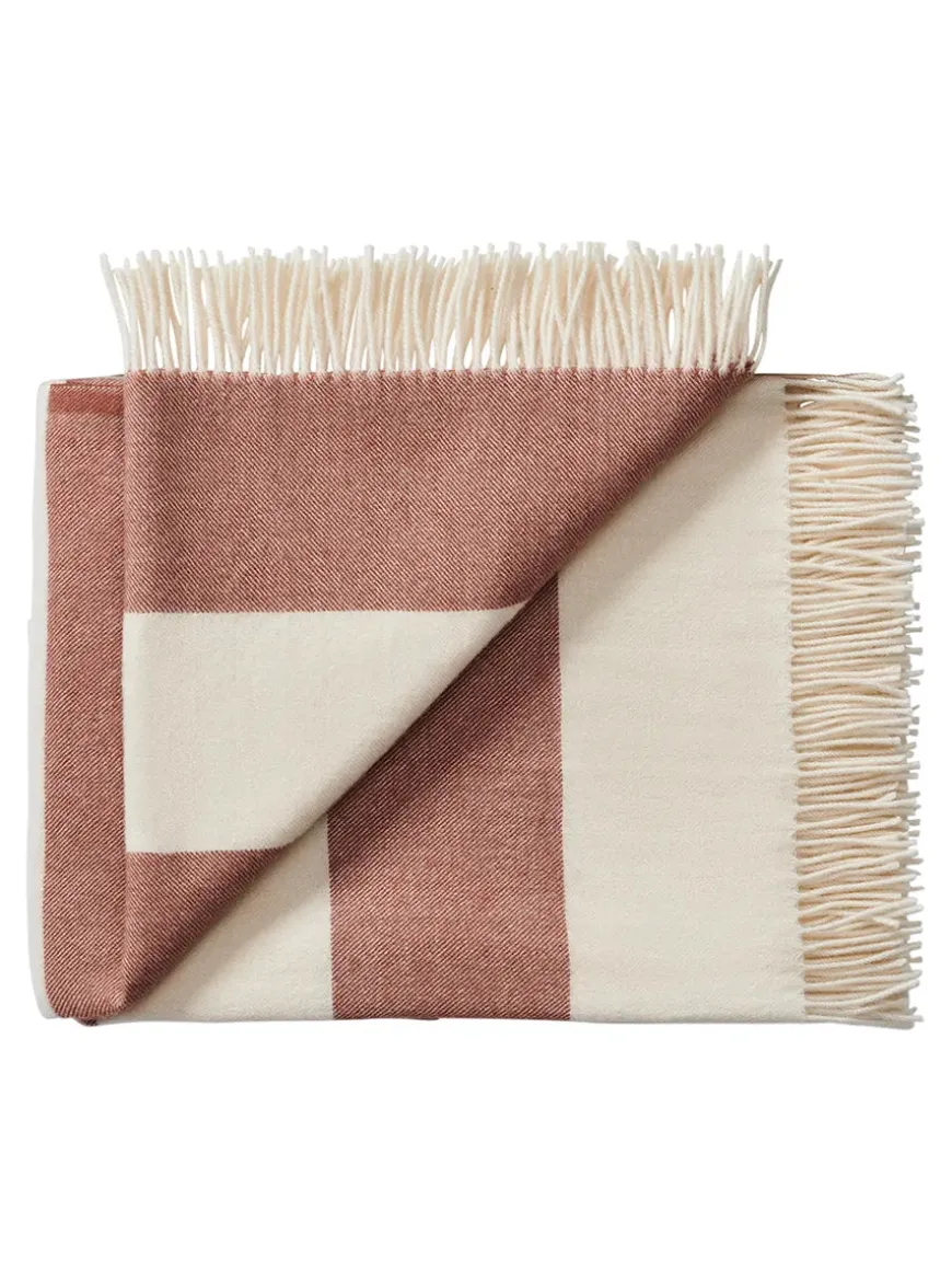 The Sweater Plaid, golden yellow fra Silkeborg Uldspinderi