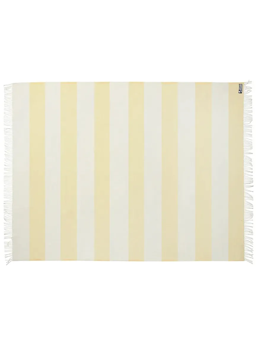 The Sweater Plaid, golden yellow fra Silkeborg Uldspinderi