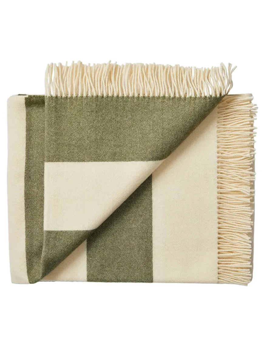 The Sweater Plaid, green fra Silkeborg Uldspinderi