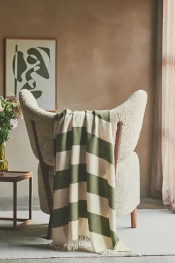 The Sweater Plaid, green fra Silkeborg Uldspinderi