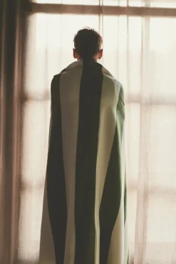 The Sweater Plaid, green fra Silkeborg Uldspinderi