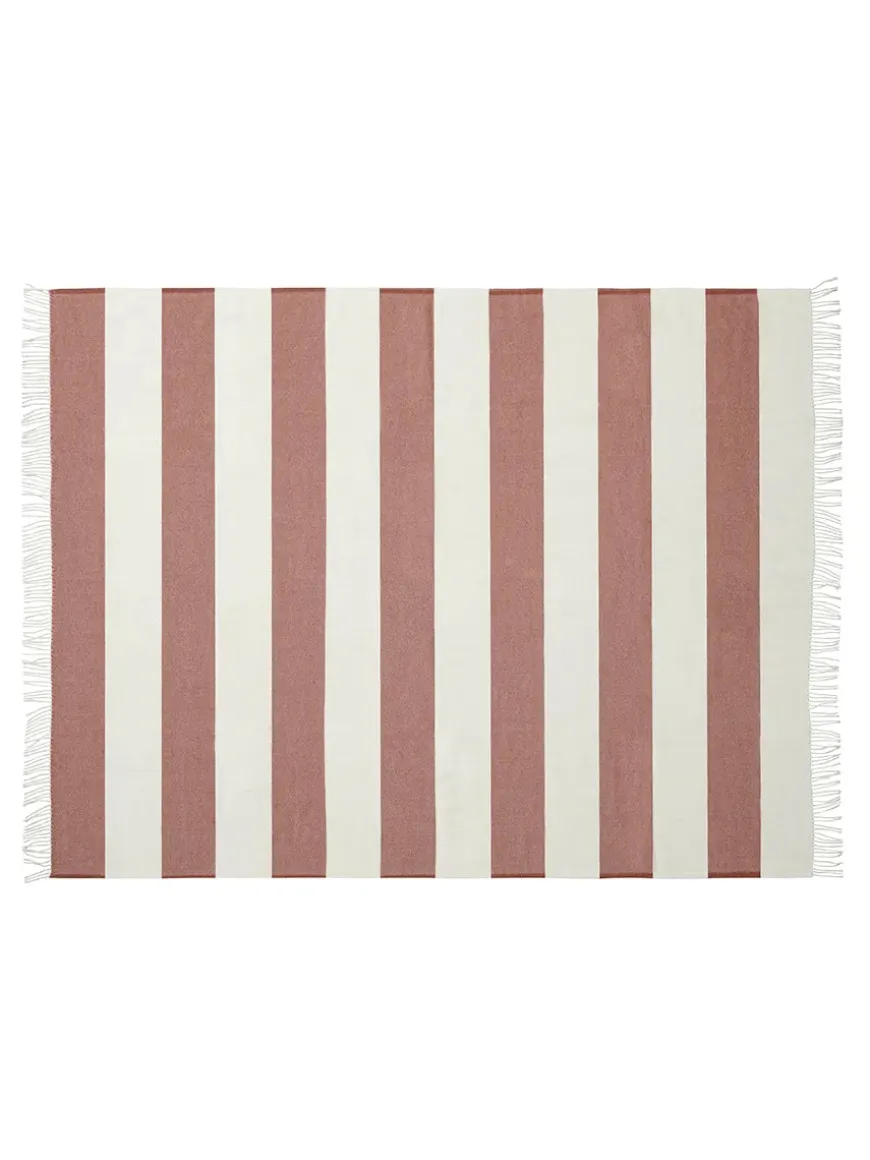 The Sweater Plaid, orange fra Silkeborg Uldspinderi