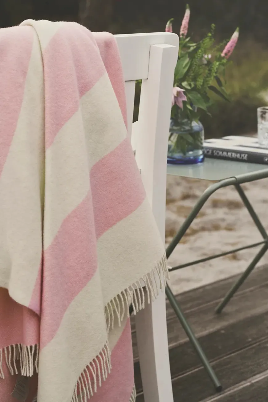 The Sweater Plaid, orange fra Silkeborg Uldspinderi