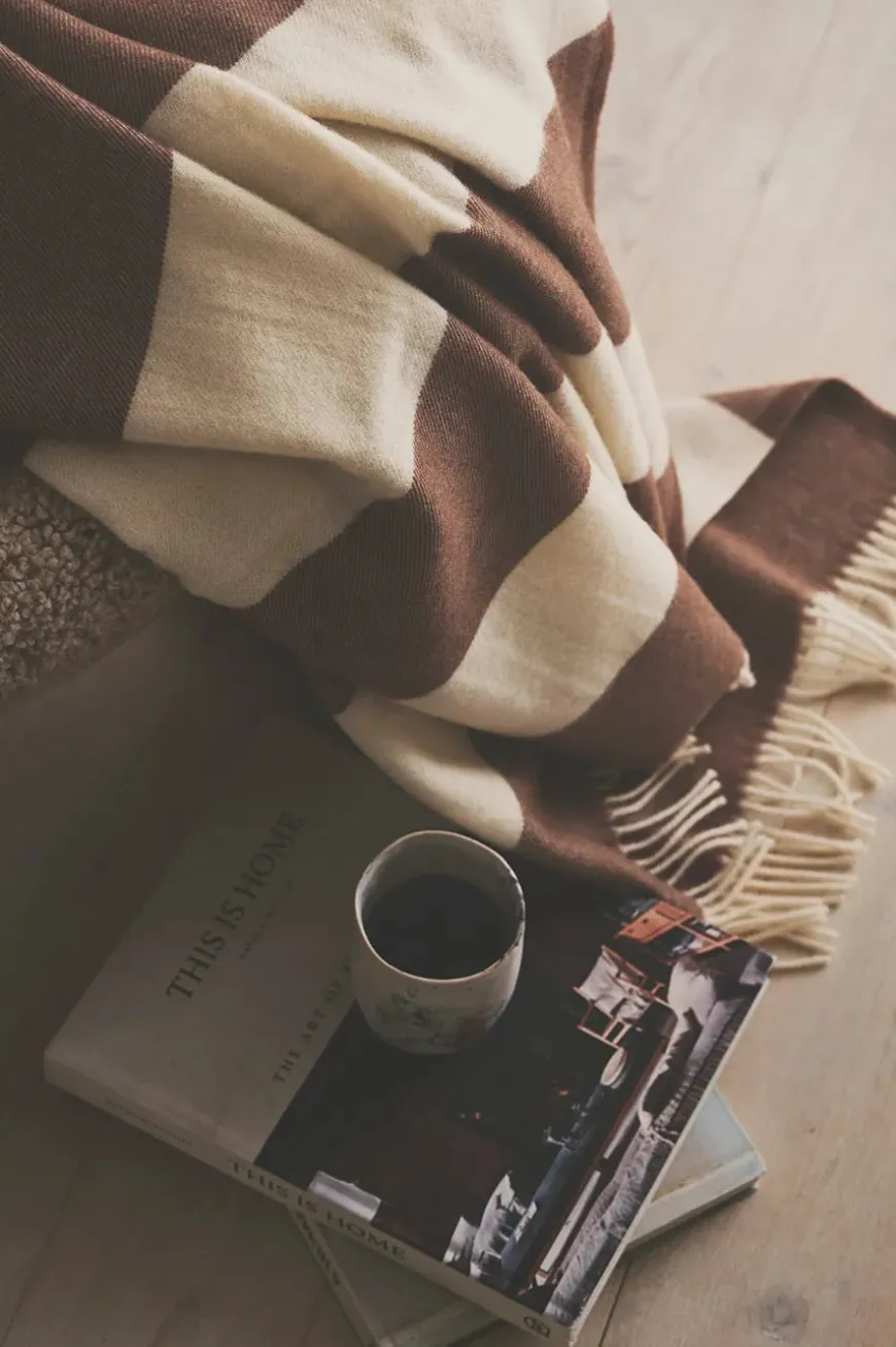 The Sweater Plaid, rose fra Silkeborg Uldspinderi