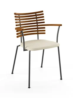 Tiger Armstol, cognac læder fra Naver Collection