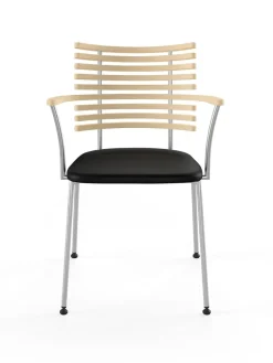 Tiger Armstol, creme læder fra Naver Collection