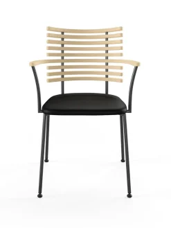 Tiger Armstol, creme læder fra Naver Collection