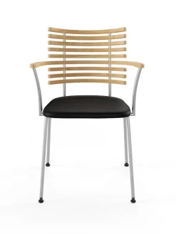 Tiger Armstol, creme læder fra Naver Collection